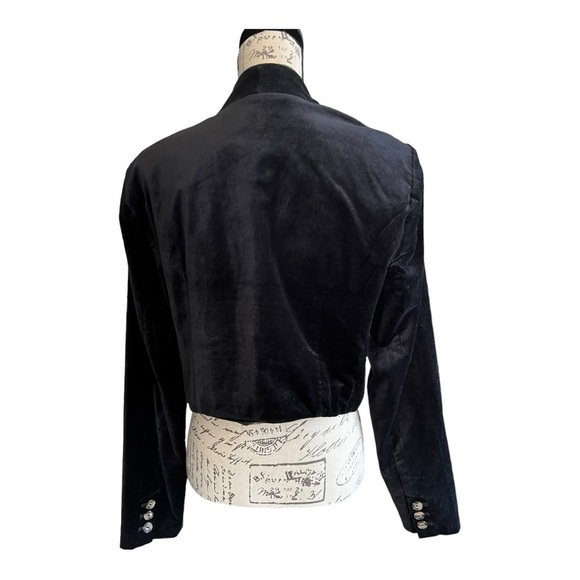 Anthropologie Velvet Tuxedo Jacket, new with tags, size 14 - Picture 3 of 7